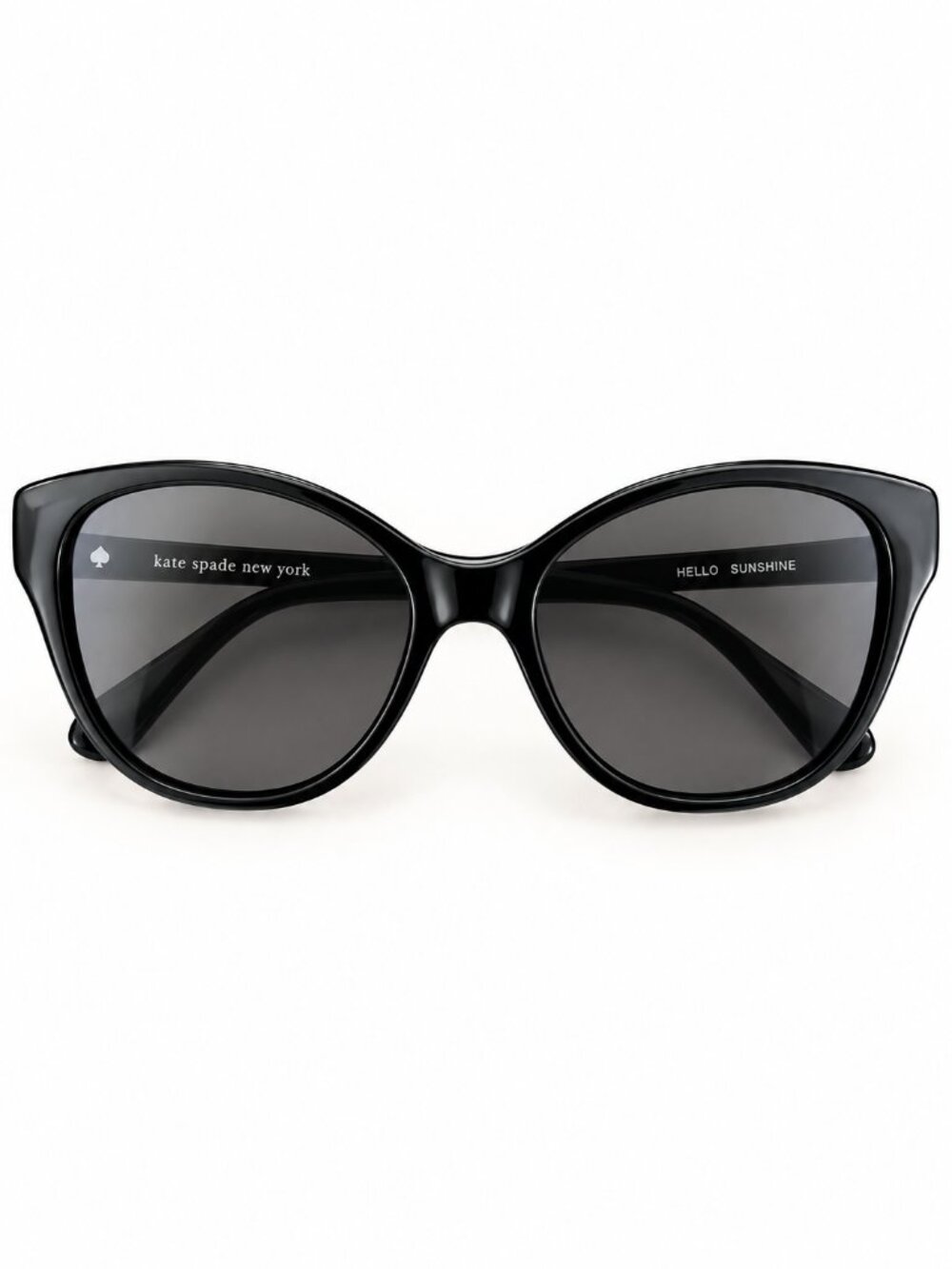 Kate Spade Black Cat Eye Sunglasses Women’s Oversized Designer Shades